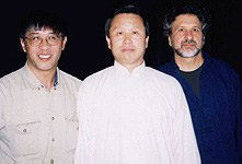 Mr John Toy,  Master Zeng Chen Dong  &  Mr Peter DeBlassio